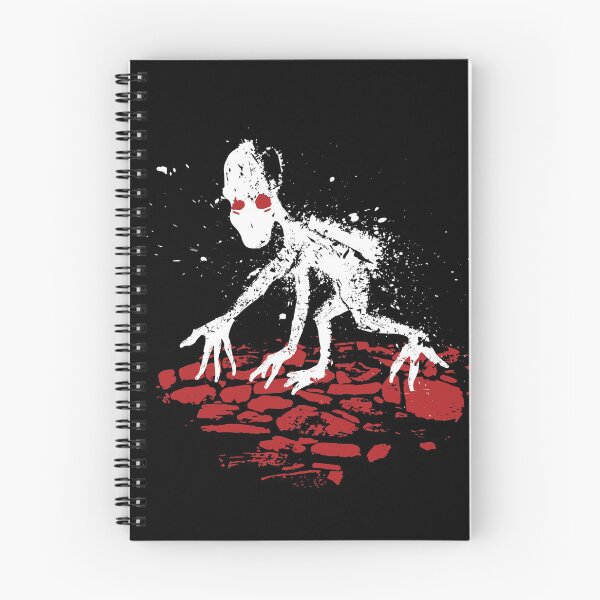 Item preview, Odd Visitor called The Dover Demon - White Splatter designed and sold by OthersidePrints.