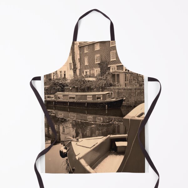 Item preview, Narrow Boats Regent's Canal Camden London designed and sold by AndyEvansPhotos.