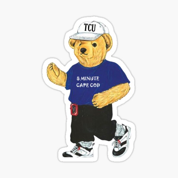 tcu bear Sticker