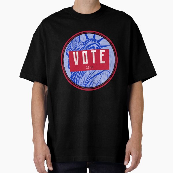 Vista previa del artículo con la obra «Votar 2020 Elección Presidencial Lady Liberty USA America», diseñado y vendido por mikels.