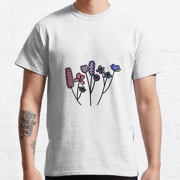 flowers for people who listen to sweater weather Classic T-Shirt