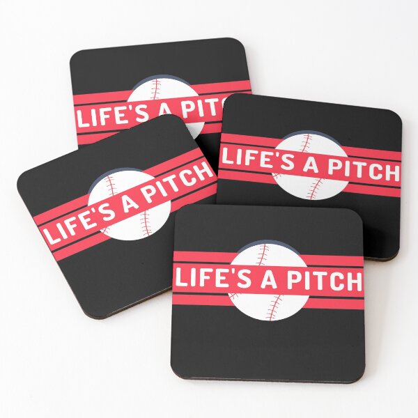 Item preview, Life's a Pitch designed and sold by FitFabFunny.