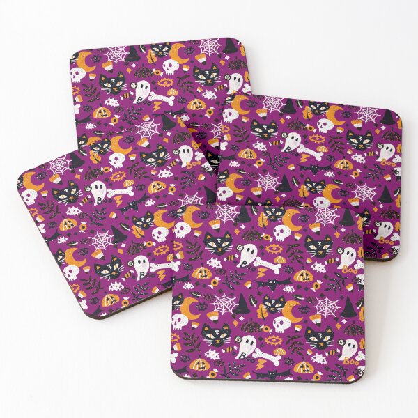 Item preview, Trick or Treat Yourself – Purple designed and sold by Cat Coquillette.