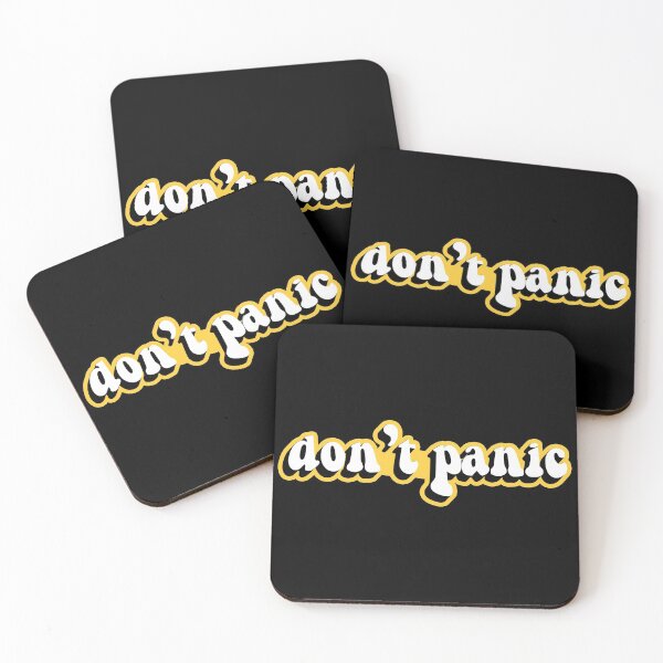 Item preview, Don't panic designed and sold by Statim.