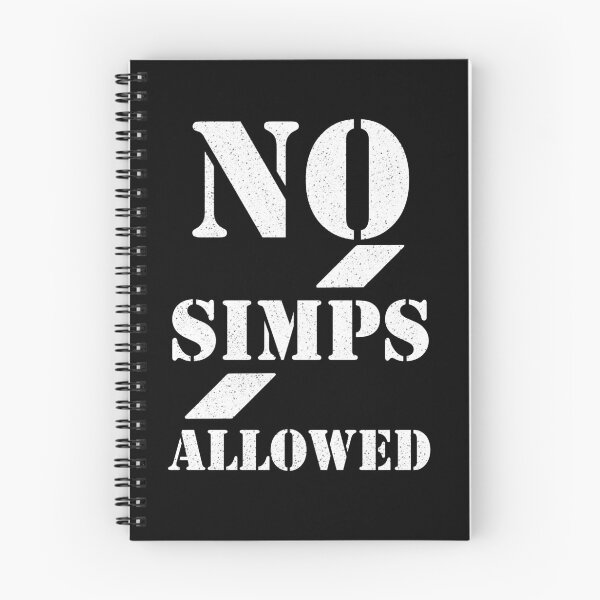 Item preview, No simps allowed designed and sold by AshStore.