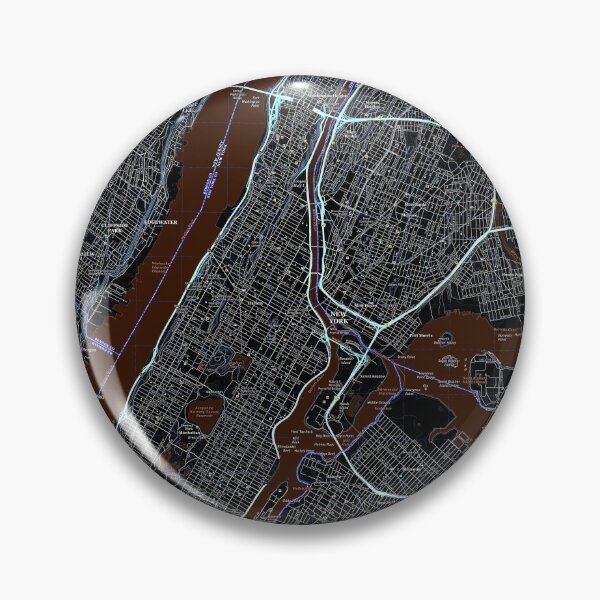Item preview, Central Park, NY Topographical Map Dark designed and sold by PGHPhotoCo.