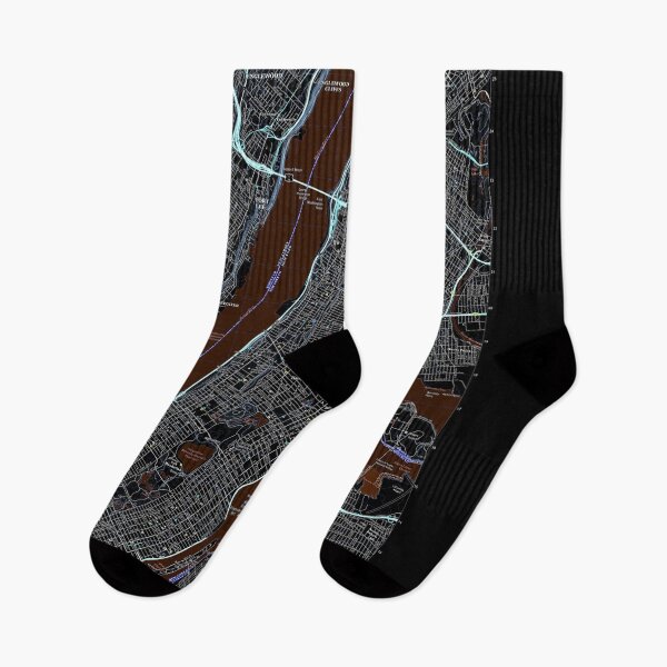 Item preview, Central Park, NY Topographical Map Dark designed and sold by PGHPhotoCo.