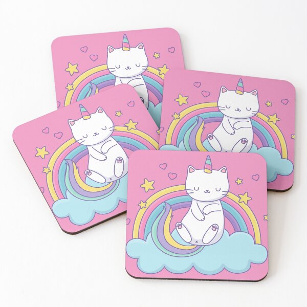 Item preview, Dreaming caticorn designed and sold by stuff-n-stuff.