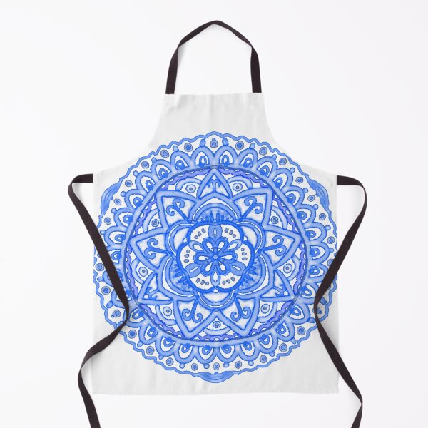 Item preview, Mandala in blue aquarelle designed and sold by marina63.