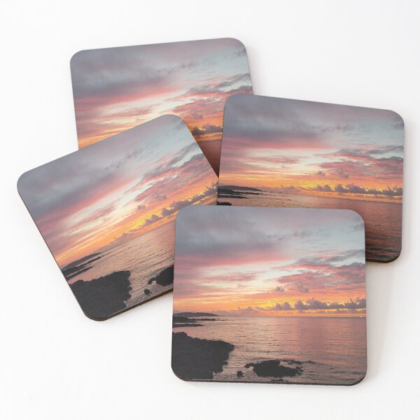 Item preview, Sunset of Jeju sea in Korea designed and sold by human8891.