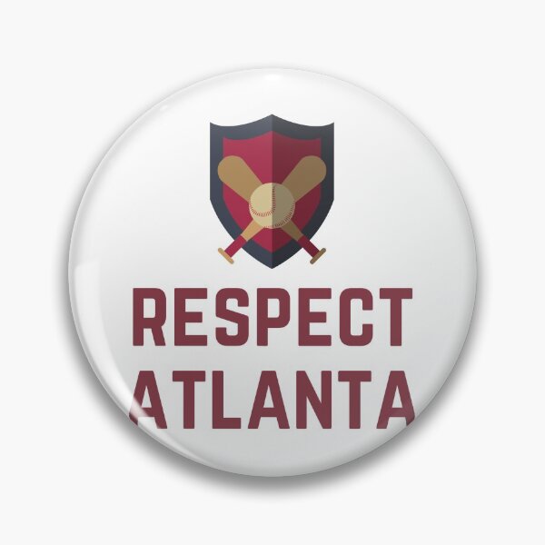 Artikelvorschau, Atlanta Baseball, Respekt Atlanta entworfen und verkauft von Peaceful Life Co.