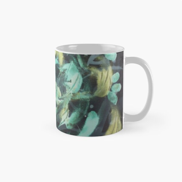 Item preview, Grape Vine in Turquoise Yellow Green designed and sold by GiftsbyNaomi.