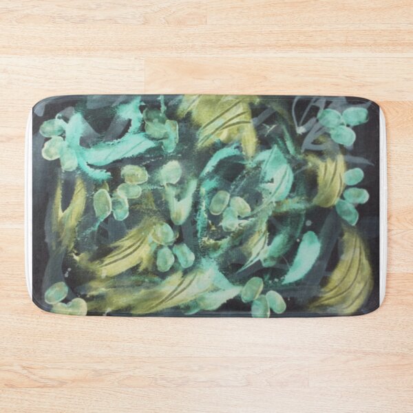 Item preview, Grape Vine in Turquoise Yellow Green designed and sold by GiftsbyNaomi.