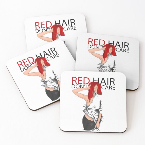 Item preview, Red Hair Dont Care Girl Gift For Redhead Woman designed and sold by majidkacm.