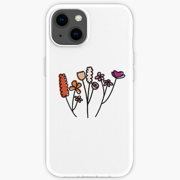 flowers for people who listen to girl in red iPhone Soft Case