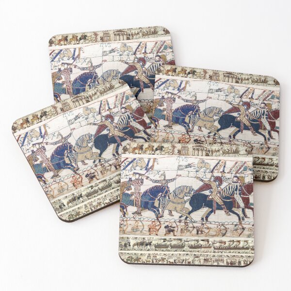Item preview, THE BAYEUX TAPESTRY ,BATTLE OF HASTINGS ,NORMAN KNIGHTS HORSEBACK designed and sold by BulganLumini.