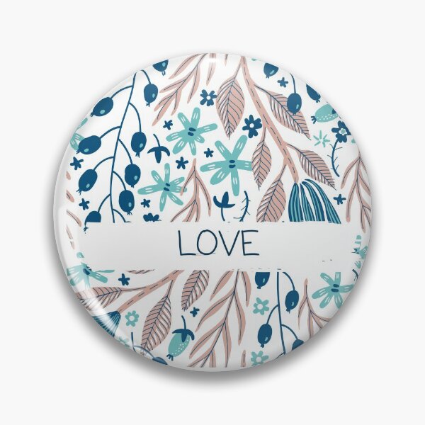 Item preview, Love leafy pattern designed and sold by SpicyCherrys.