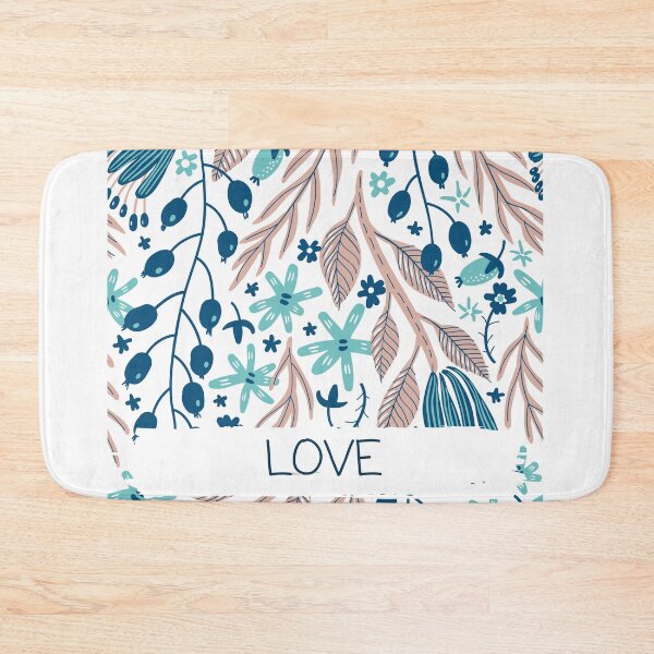 Item preview, Love leafy pattern designed and sold by SpicyCherrys.
