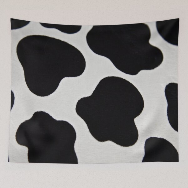Item preview, Black and white Cow Hide  designed and sold by More than Myriad.