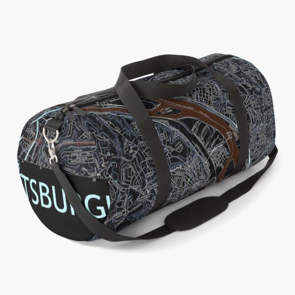 Item preview, Pittsburgh, PA - West Topographical Map Dark designed and sold by PGHPhotoCo.
