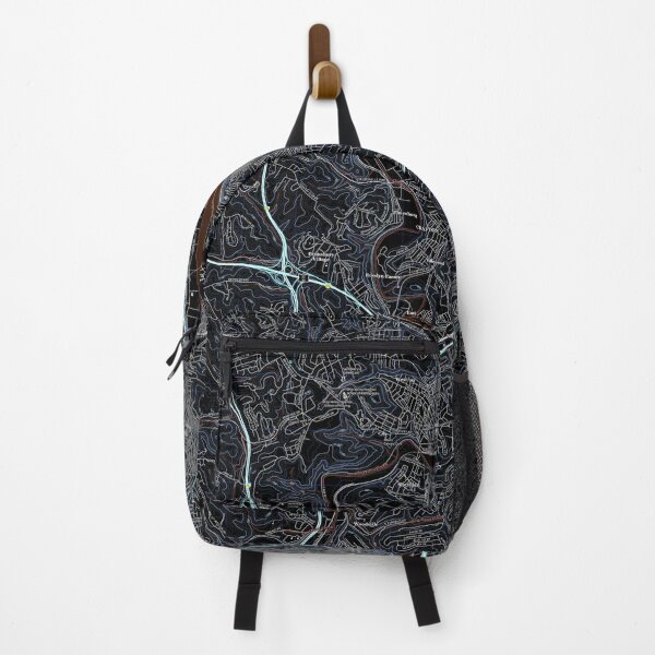 Item preview, Pittsburgh, PA - West Topographical Map Dark designed and sold by PGHPhotoCo.