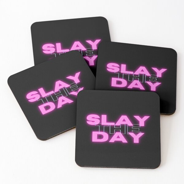 Item preview, Slay the Day Neon Sign designed and sold by owlvocado.