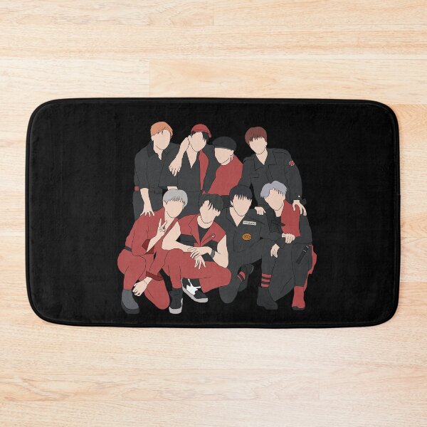 Item preview, Stray Kids members ot8 sticker & backpack designed and sold by Amy Hearts.