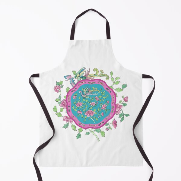 Item preview, Turquoise-Navy PERANAKAN PLATE designed and sold by designsMM.