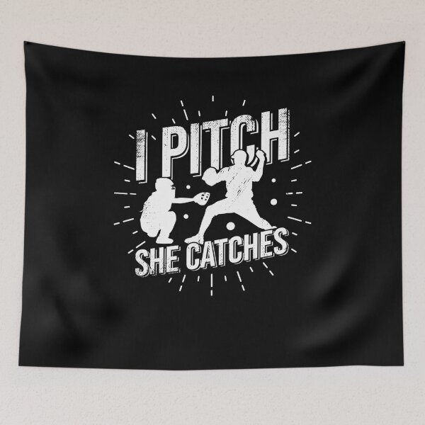 Item preview, Softball Couple Pitcher Catcher Husband Wife Gift designed and sold by Marcid95.