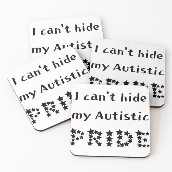 Item preview, I Can't Hide My Autistic Pride designed and sold by AIM-USA.