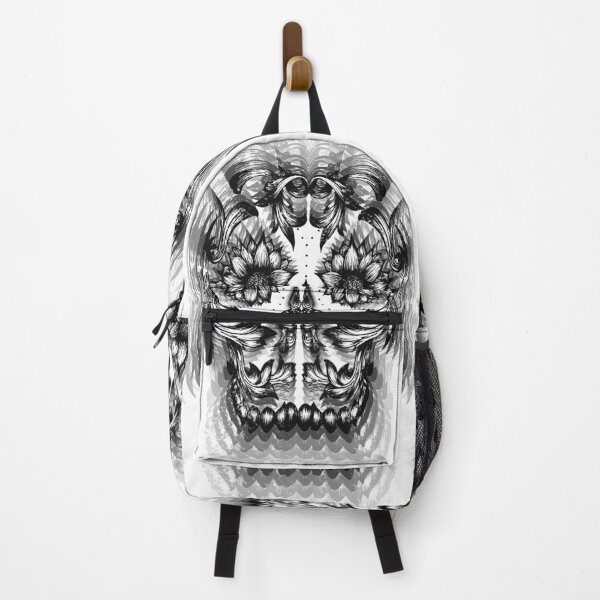 Item preview, Sugar-Skull Optics, Ornament Skull, tattoo style designed and sold by The Bad Karma Conncection.