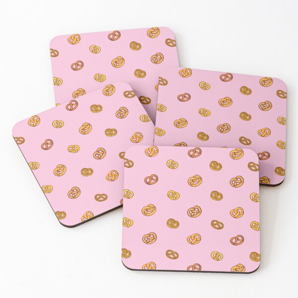 Item preview, Pretzels! I've Never Seen a Pretzel This Big! Pretzels! [pink] designed and sold by Echo & Bloom.