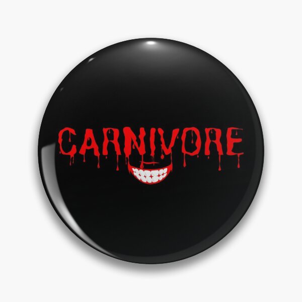 Item preview, Carnivore scary dripping blood  designed and sold by plzLOOK.