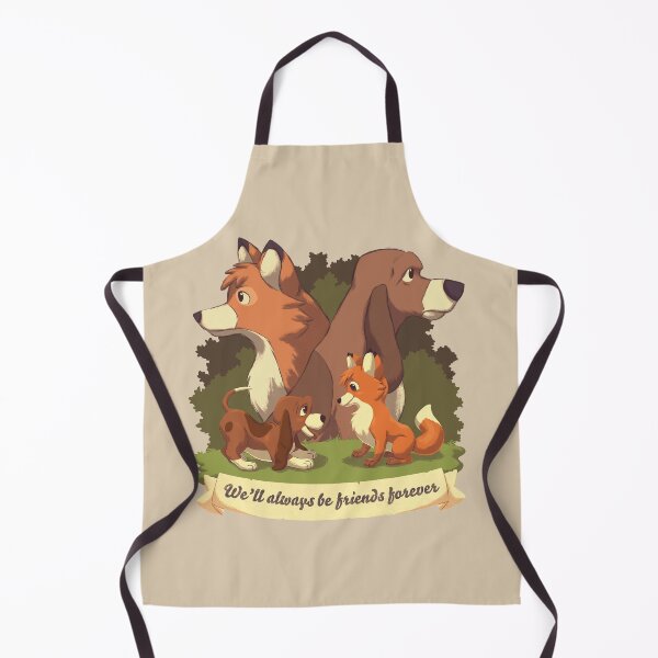 Item preview, We ll Always Be Friends Forever // Red Fox, Hound Dog, 80s Kid, BFF designed and sold by Geekydog.