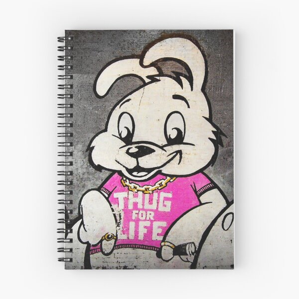 Item preview, Thug For Life Rabbit By Banksy designed and sold by WE-ARE-BANKSY.