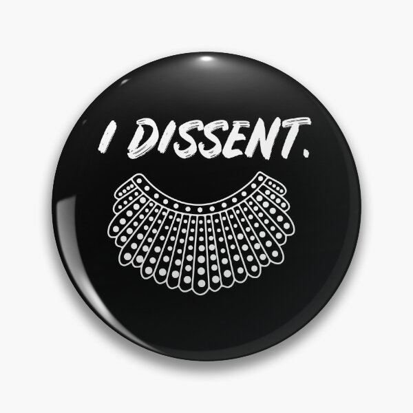 Item preview, Justice Collar I Dissent Notorious RGB designed and sold by LittleBlkTees.