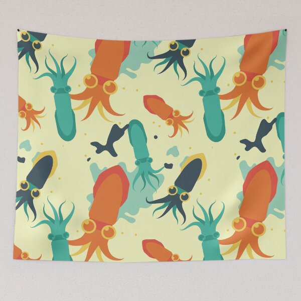 Item preview, Bright Squid designed and sold by The Dice Nest (OwlHatArt).