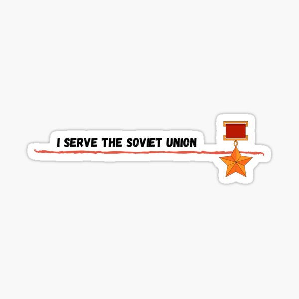 Soviet Union Meme Stickers Redbubble - soviet flag roblox decal