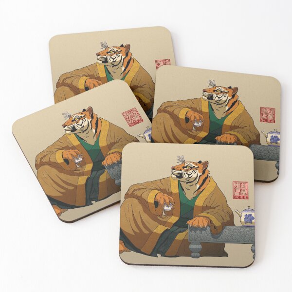Item preview, Lounging Tiger, Perching Dragon (fly) designed and sold by DingHuArt.