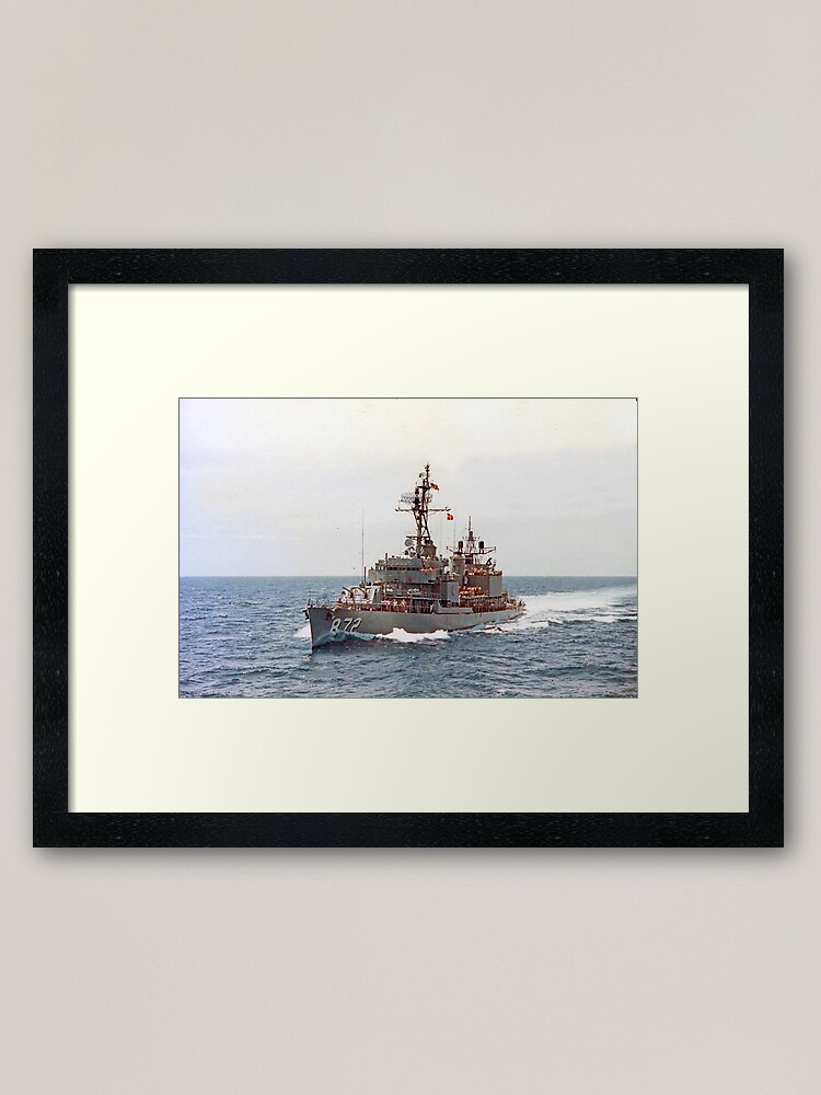 Alternate view of USS FORREST ROYAL (DD-872) SHIP'S STOE Framed Art Print