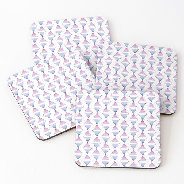 Item preview, Bigender Flag Diamond/Rhombus designed and sold by L'lndicibIe.