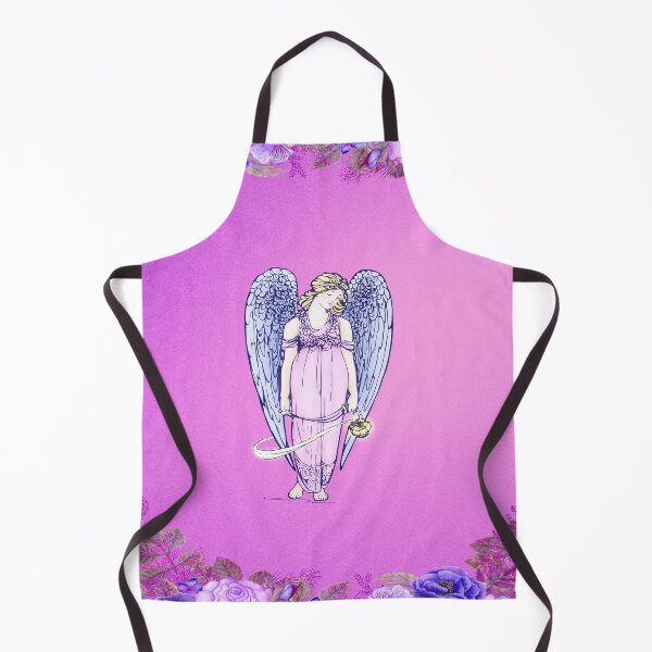 Item preview, Vintage Angel With Flowers designed and sold by Sarah Wainwright.
