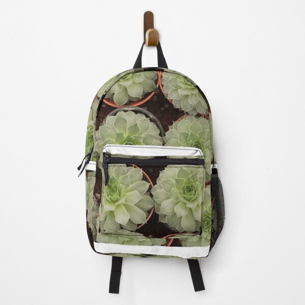 Item preview, Pattern of small green succulents designed and sold by luisraultg.