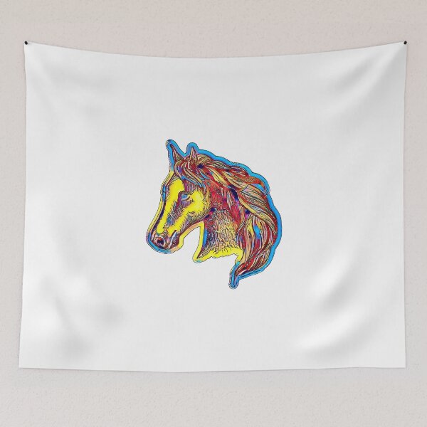 Item preview, Horse equine riding art designed and sold by umfhn.
