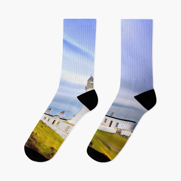 Item preview, Mull of Galloway Lighthouse (Painting) designed and sold by cmphotographs.