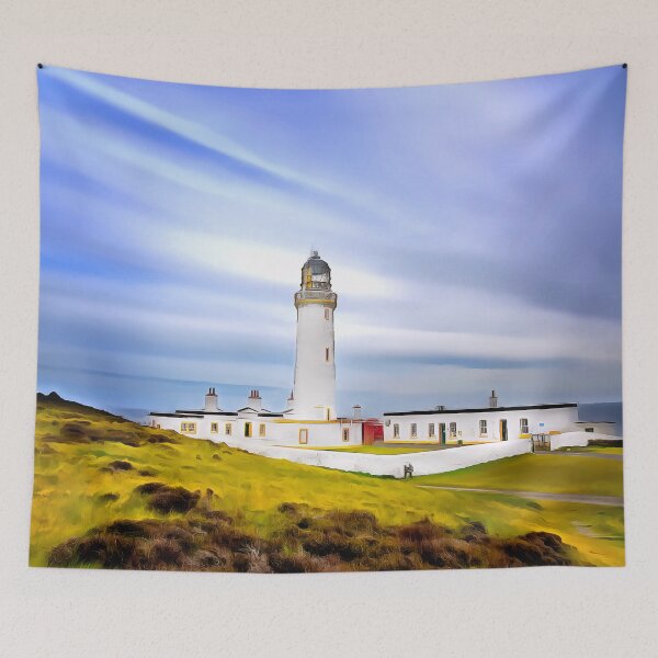 Item preview, Mull of Galloway Lighthouse (Painting) designed and sold by cmphotographs.