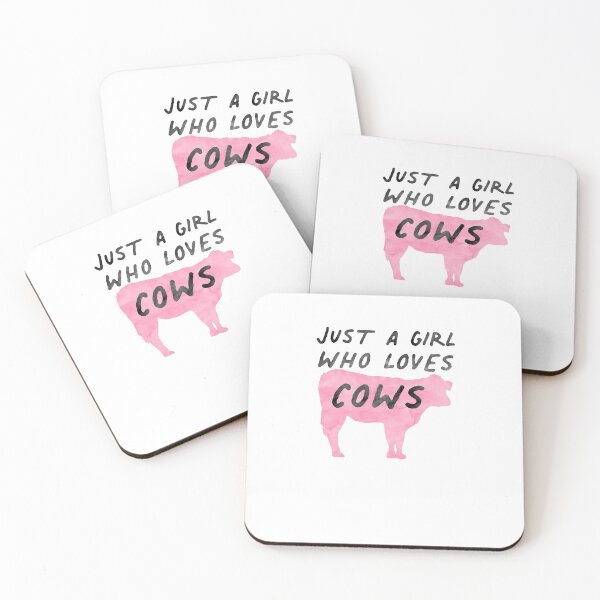 Item preview, Just A Girl Who Loves Cows Vegan Farm Barn designed and sold by sharedipmemes.