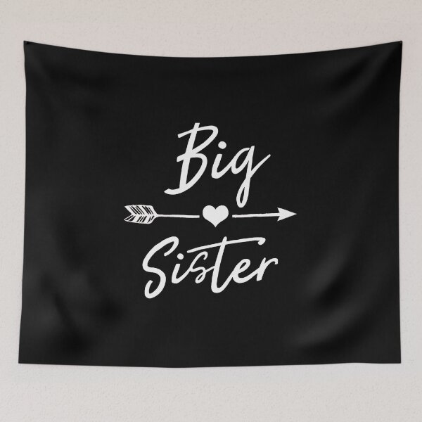Item preview, Big sister T Shirt cute girls womens heart arrow love tee Gift For Men and Women, Gift Halloween Day, Thanksgiving, Christmas Day designed and sold by AprilGross.