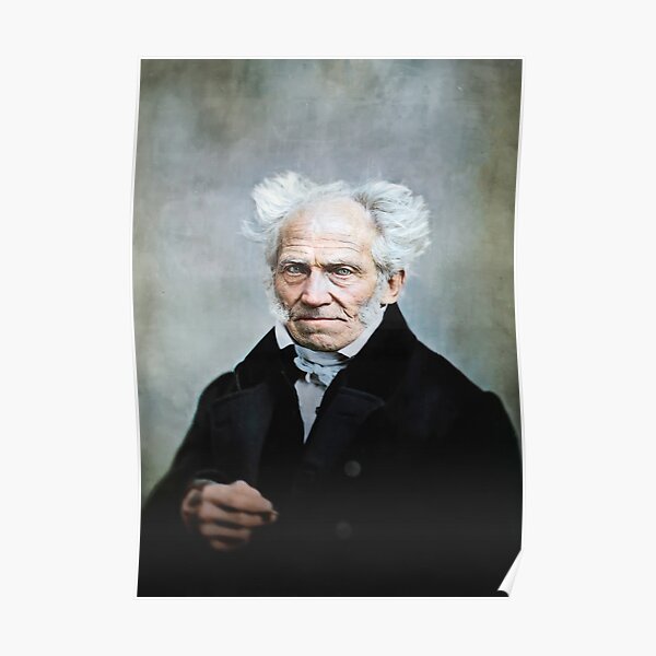 Arthur Schopenhauer, 1859. Poster