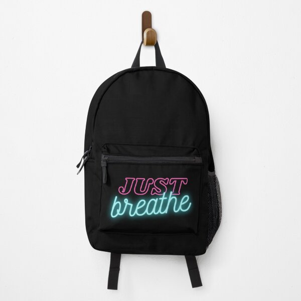 Item preview, Just Breathe Neon Sign designed and sold by owlvocado.